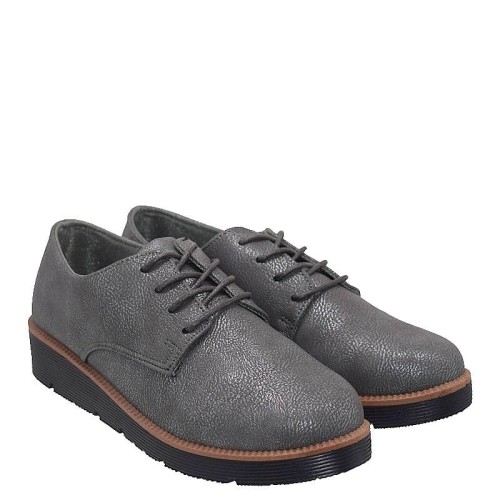 G7332DS Γυναικείο Loafers BLONDIE Ατσαλί G7332DS Γυναικείο Loafers BLONDIE Ατσαλί