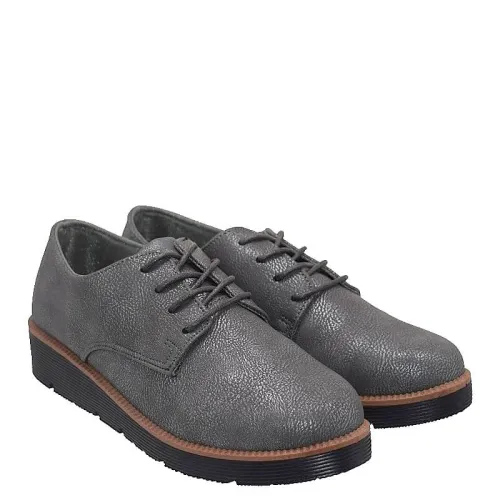G7332DS Γυναικείο Loafers BLONDIE Ατσαλί G7332DS Γυναικείο Loafers BLONDIE Ατσαλί