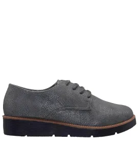 G7332DS Γυναικείο Loafers BLONDIE Ατσαλί G7332DS Γυναικείο Loafers BLONDIE Ατσαλί