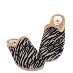 G7344Z Women's Slippers FAME Zebra