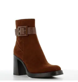 G7359BR Γυναικείο Μποτάκι SPROX Καφέ