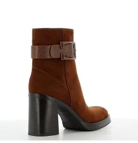 G7359BR Γυναικείο Μποτάκι SPROX Καφέ