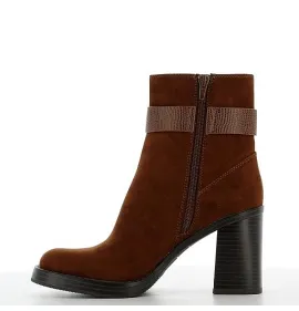 G7359BR Γυναικείο Μποτάκι SPROX Καφέ