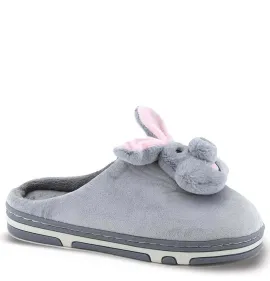 G7387GR  Γυναικεία Παντόφλα FAME Γκρι G7387GR  Γυναικεία Παντόφλα FAME Γκρι