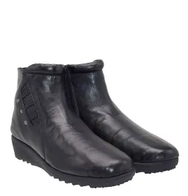 G7416B Γυναικείο Ανατομικό Μποτάκι SABINO Μαύρο