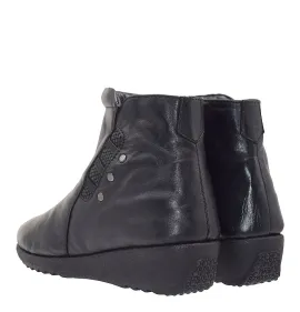 G7416B Γυναικείο Ανατομικό Μποτάκι SABINO Μαύρο