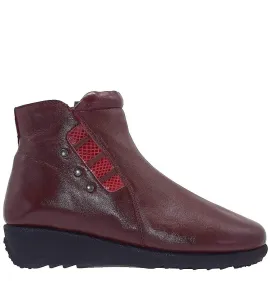 G7416BO Γυναικείο Ανατομικό Μποτάκι SABINO Μπορντό