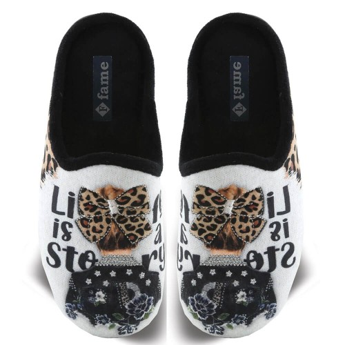 G7419B Women's Slippers FAME Black G7419B Women's Slippers FAME Black