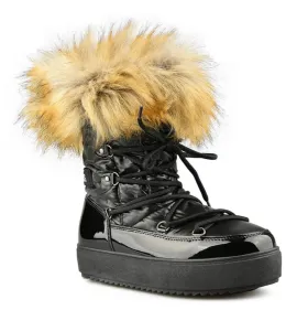 G7424B Γυναικείο Μποτάκι Αprès TENDENZ Μαύρο