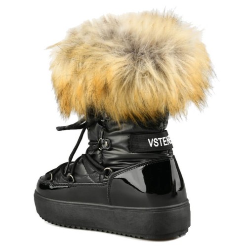 G7424B Women's Αprès Boots TENDENZ Black G7424B Women's Αprès Boots TENDENZ Black
