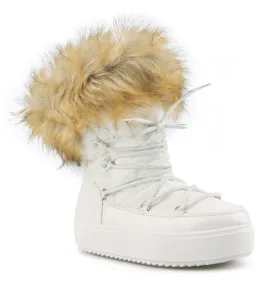 G7424W Γυναικείο Μποτάκι Après TENDENZ Λευκό