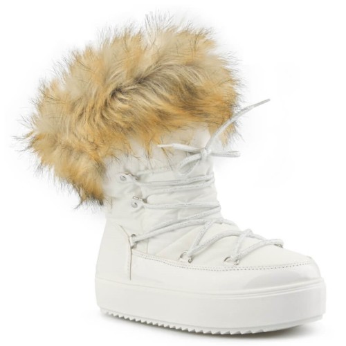 G7424W Women's Après Boots TENDENZ White G7424W Women's Après Boots TENDENZ White