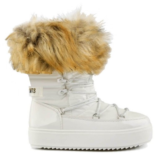 G7424W Women's Après Boots TENDENZ White G7424W Women's Après Boots TENDENZ White