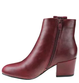G7432BO Γυναικείο Μποτάκι BLONDIE Μπορντό