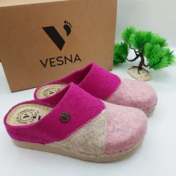 G7434F Woman Anatomic Slipper VESNA Fuchsia