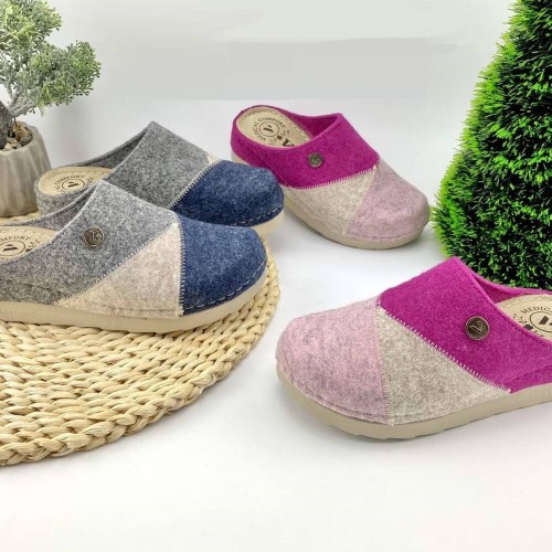 G7434GR Woman Anatomic Slipper VESNA Grey G7434GR Woman Anatomic Slipper VESNA Grey