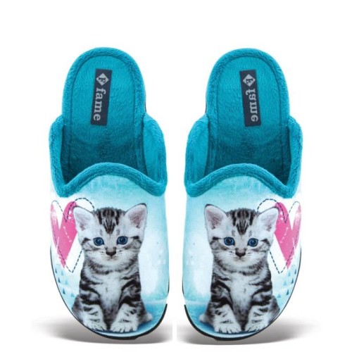 G7435LB Women's Slippers FAME Light Blue G7435LB Women's Slippers FAME Light Blue