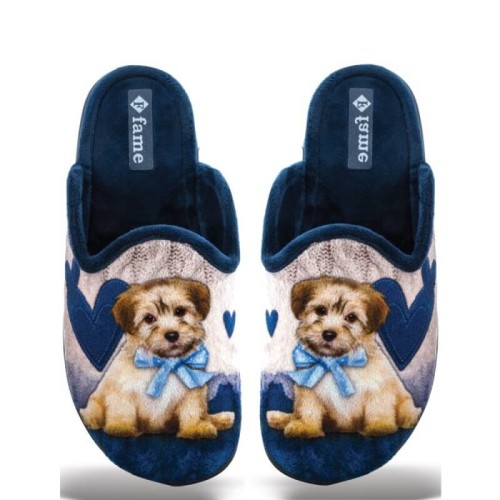 G7436BL Women's Slippers FAME Blue G7436BL Women's Slippers FAME Blue
