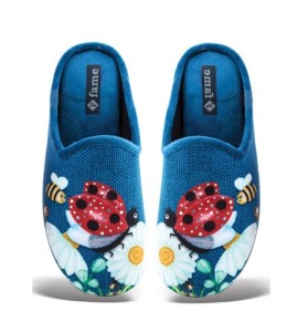 G7437BL Women's Slippers FAME Blue G7437BL Women's Slippers FAME Blue