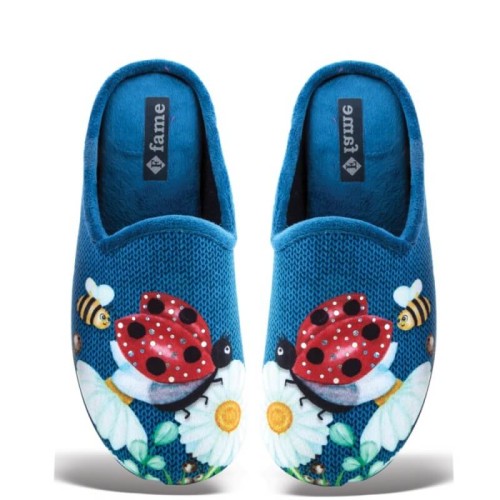 G7437BL Women's Slippers FAME Blue G7437BL Women's Slippers FAME Blue
