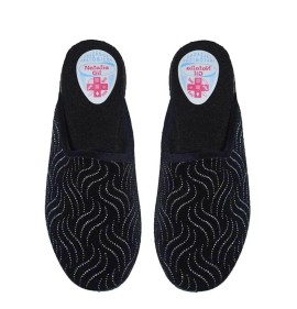 G7444B Women's Slippers FAME Black