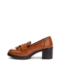 G7454C Γυναικείο Loafers BLONDIE Κάμελ