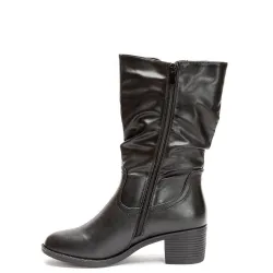 G7458B Women's  Boots 3/4 BLONDIE Black