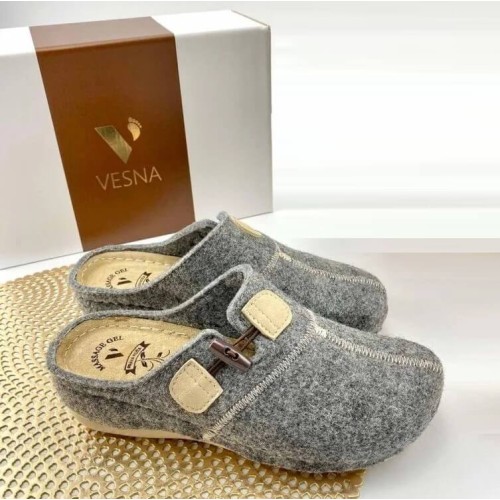 G7462GR Anatomical Slipper VESNA Grey G7462GR Anatomical Slipper VESNA Grey