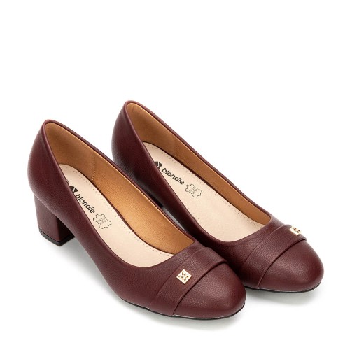 G7464BΟ Γυναικείο Γοβάκι BLONDIE Μπορντό