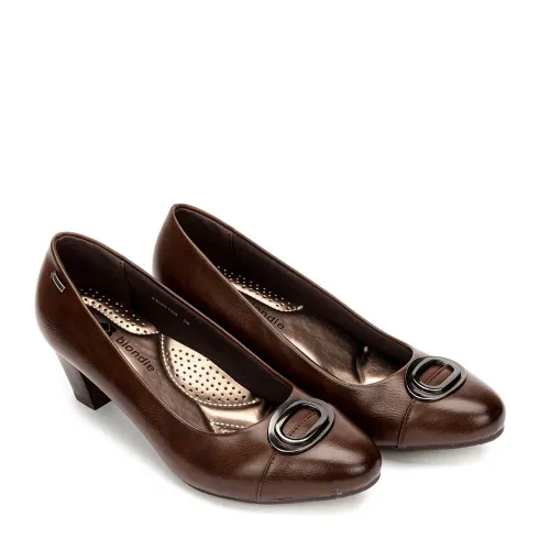 G7465BR Γυναικείο Γοβάκι BLONDIE Καφέ