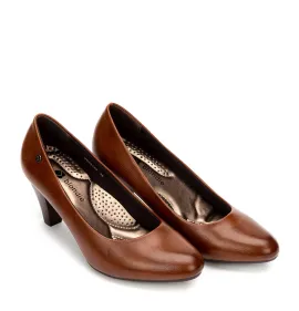 G7468C Γυναικείο Γοβάκι Blondie Κάμελ