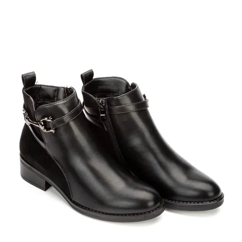 G7480B Γυναικείο Μποτάκι BLONDIE Μαύρο G7480B Γυναικείο Μποτάκι BLONDIE Μαύρο