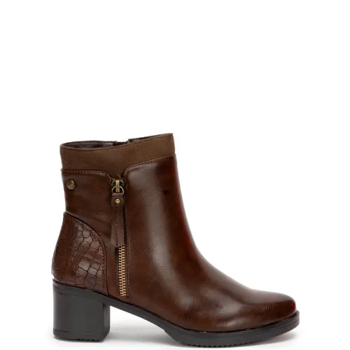 G7481BR Women's Boot ZAK SHOES Brown