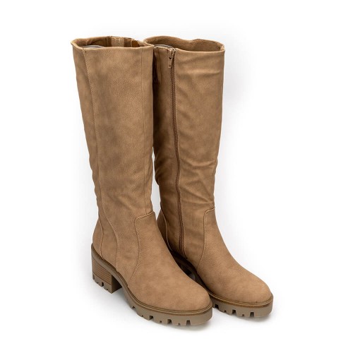 G7489BE Γυναικεία Μπότα SPROX Μπεζ