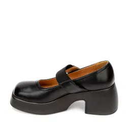 G7491B Γυναικείο Loafers BETSY Μαύρο