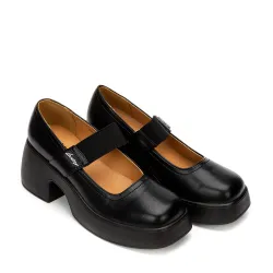 G7491B Γυναικείο Loafers BETSY Μαύρο