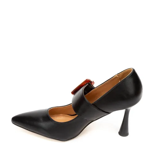 G7494B Γυναικεία Γόβα BETSY Μαύρο