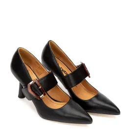 G7494B Γυναικεία Γόβα BETSY Μαύρο