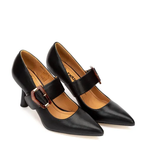 G7494B Γυναικεία Γόβα BETSY Μαύρο