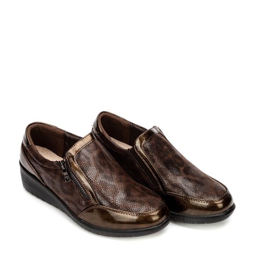 G7499BR Γυναικείο Ανατομικό BLONDIE Kαφέ