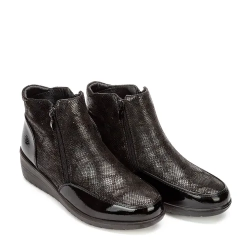 G7502B Γυναικείο Ανατομικό Μποτάκι BLONDIE Μαύρο G7502B Γυναικείο Ανατομικό Μποτάκι BLONDIE Μαύρο