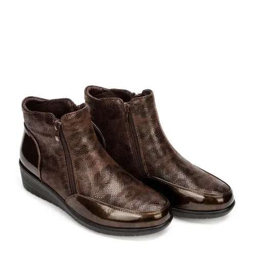 G7502BR Γυναικείο Ανατομικό Μποτάκι BLONDIE Καφέ G7502BR Γυναικείο Ανατομικό Μποτάκι BLONDIE Καφέ