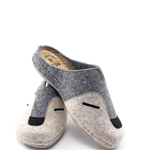 G7503GR Woman Anatomical Slipper VESNA Grey G7503GR Woman Anatomical Slipper VESNA Grey