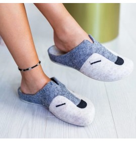 G7503GR Woman Anatomical Slipper VESNA Grey G7503GR Woman Anatomical Slipper VESNA Grey