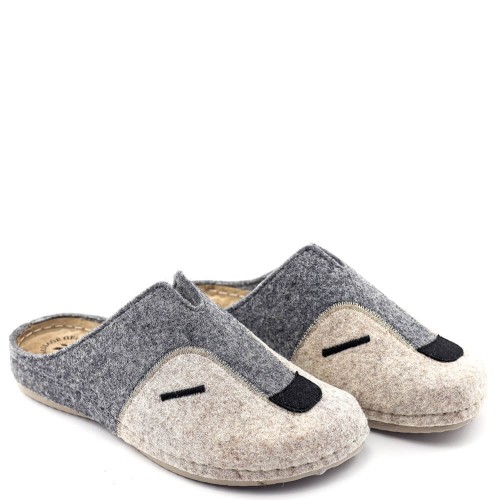 G7503GR Woman Anatomical Slipper VESNA Grey G7503GR Woman Anatomical Slipper VESNA Grey