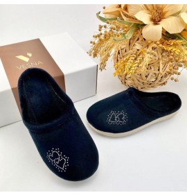 G7504B Woman Slipper VESNA Black G7504B Woman Slipper VESNA Black