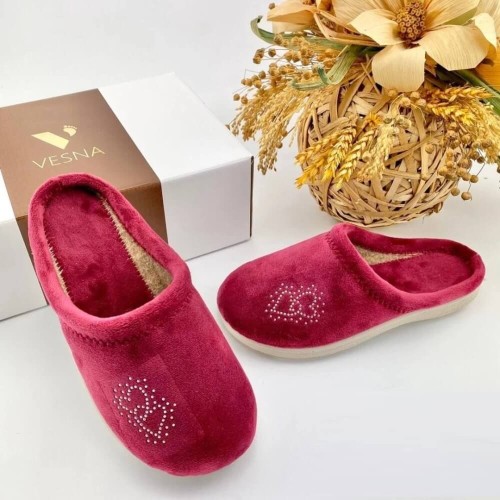 G7504BO Woman Slipper VESNA Bordeaux G7504BO Woman Slipper VESNA Bordeaux