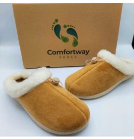G7504C Woman Slipper COMFORT WAY Camel G7504C Woman Slipper COMFORT WAY Camel
