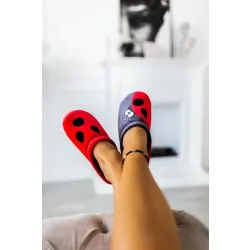 G7508R Γυναικεία Παντόφλα VESNA Κόκκινο