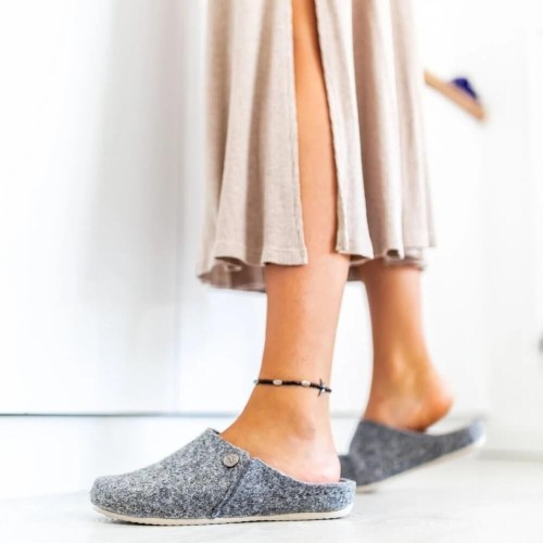 G7514GR Woman Anatomic Slipper VESNA Grey G7514GR Woman Anatomic Slipper VESNA Grey